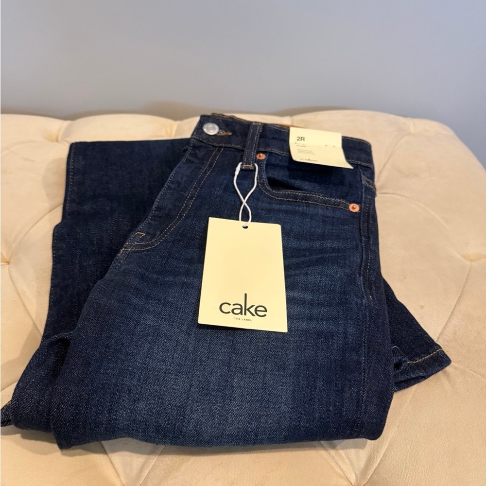 Women's Blue Flared Jeans Cake The label
